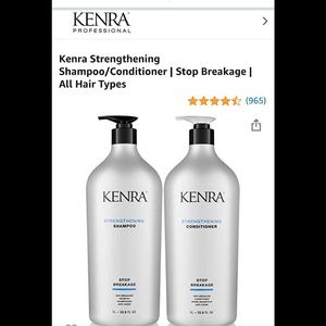 KENRA shampoo and conditioner